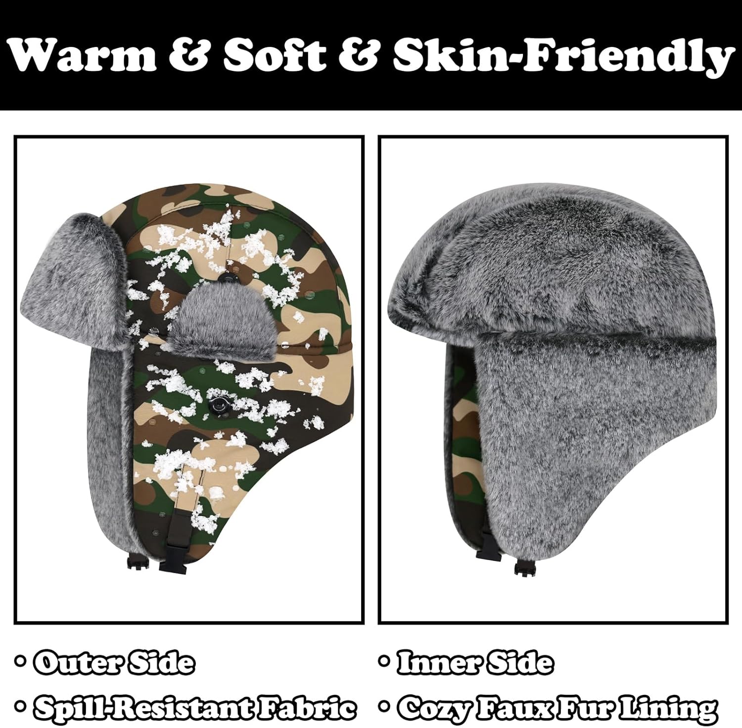 Sarfel Waterproof Winter Hat for Kids