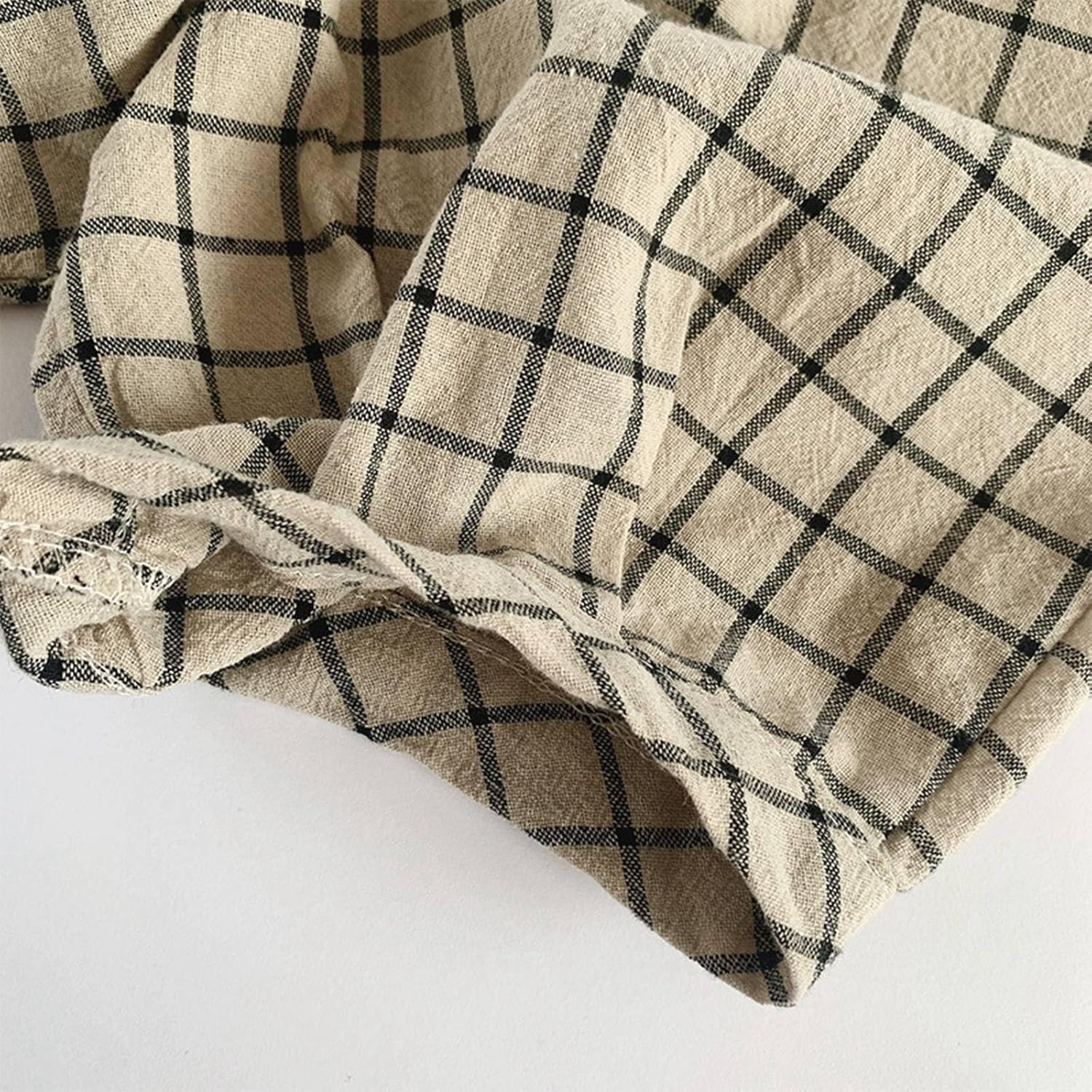 Splash of Stripe Boys Checked Cotton Pants