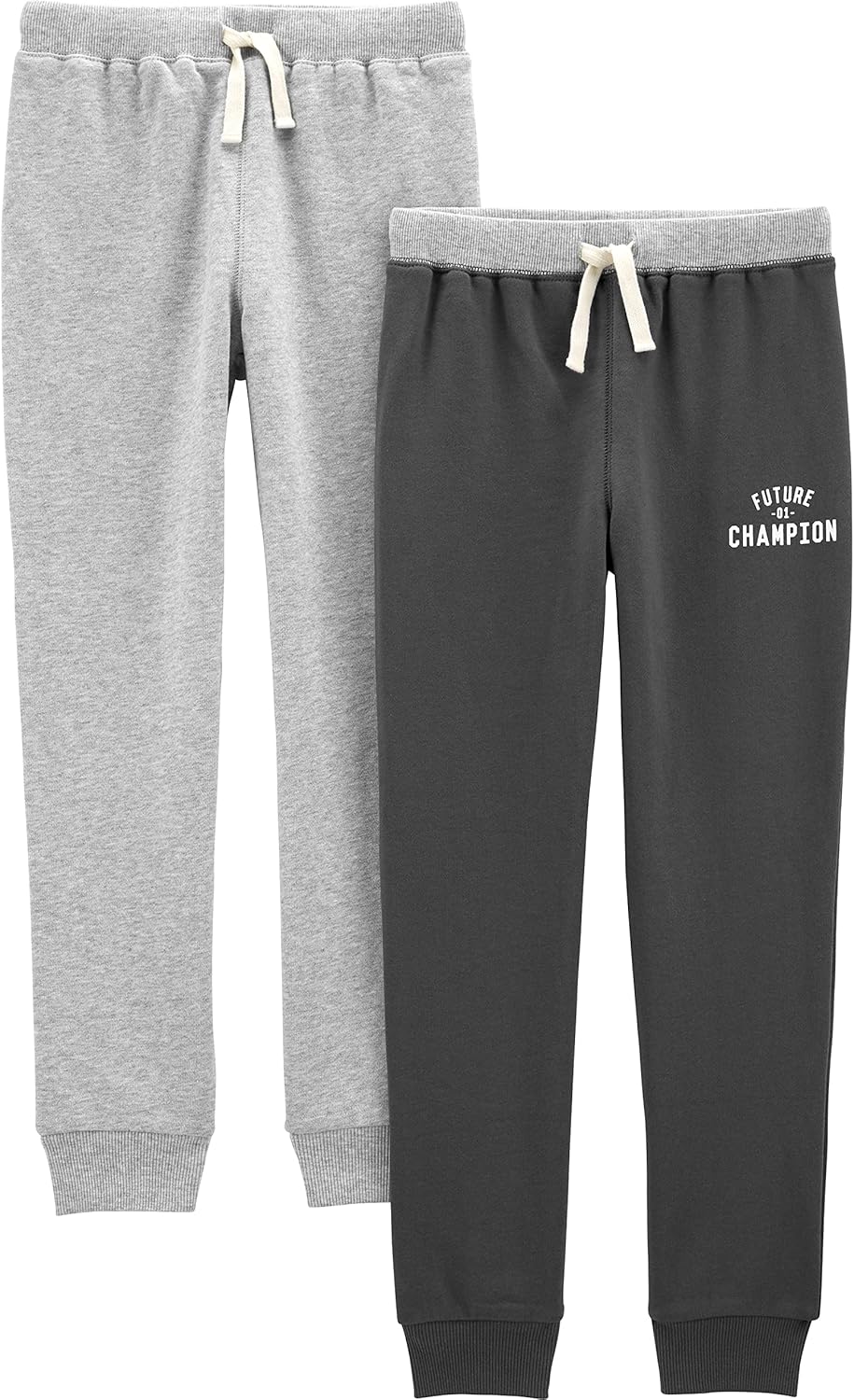 Perfect for Little Boys Happy comfy and stylish 2-pack jogger pants