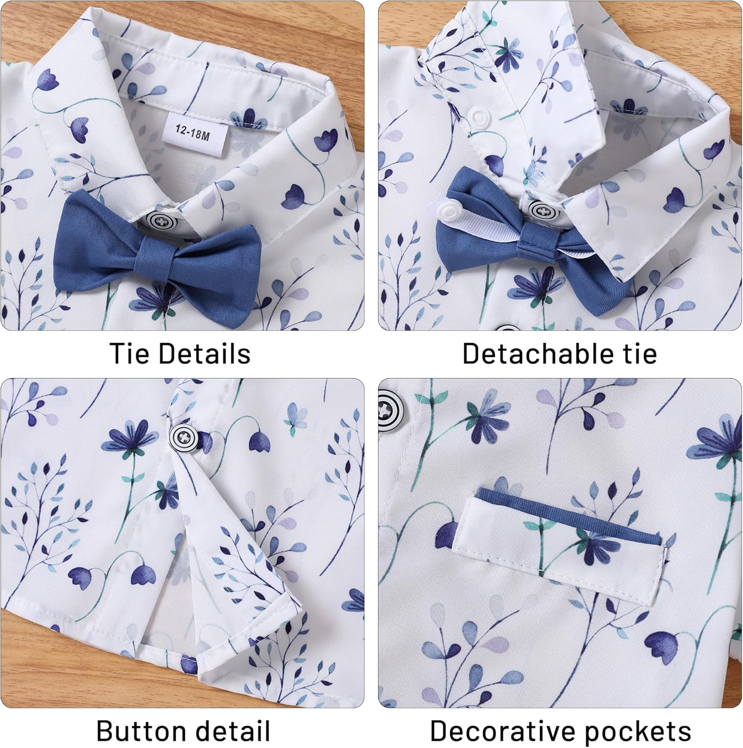 ZOEREA Toddler Boys Casual Set