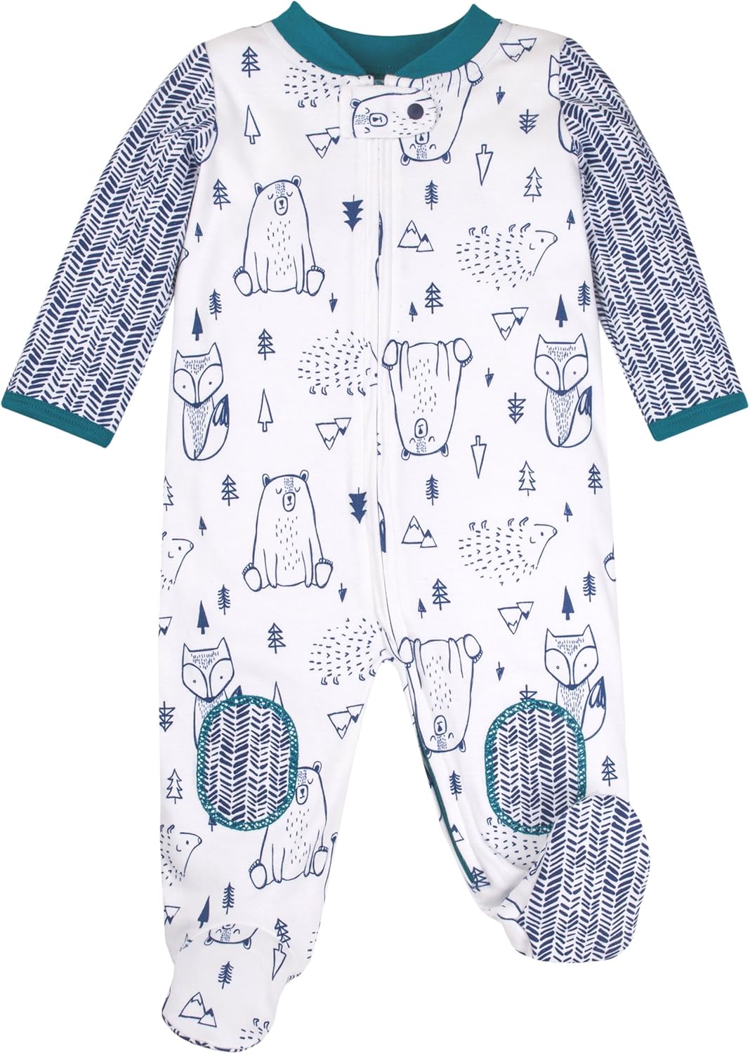 Lamaze Organic Eco-Friendly Baby-Boys Footed Sleepers