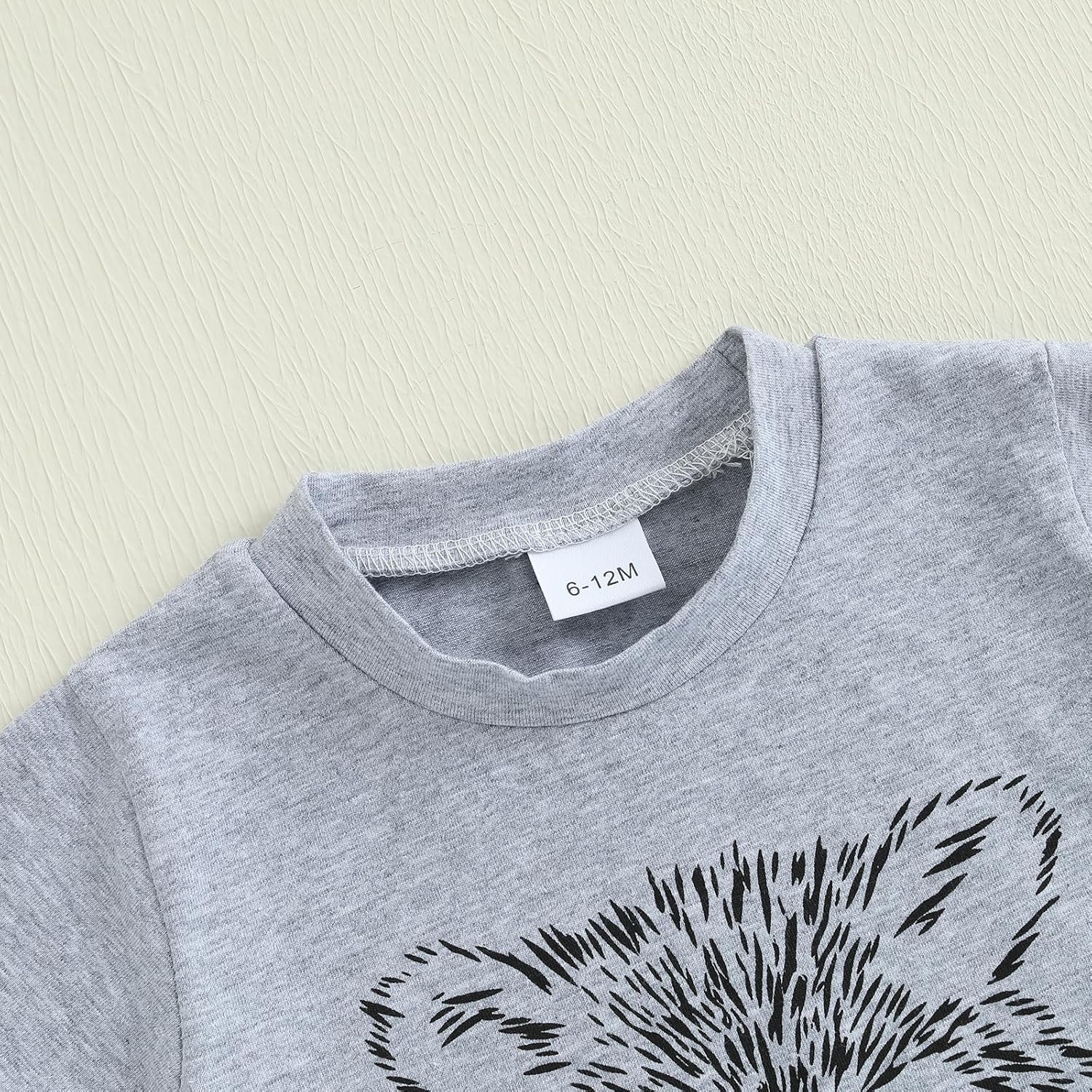 Non-Negotiable Baby Boy Shorts Set Toddler Boys Summer Outfit BearRaccoon Printing