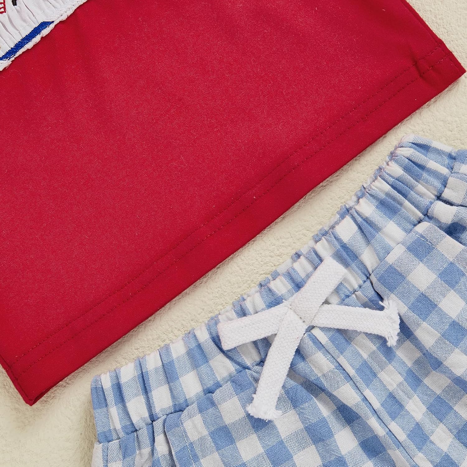 SHUING American Flag Patriotic Baby Set - Toddler Tween 4th of July Outfit