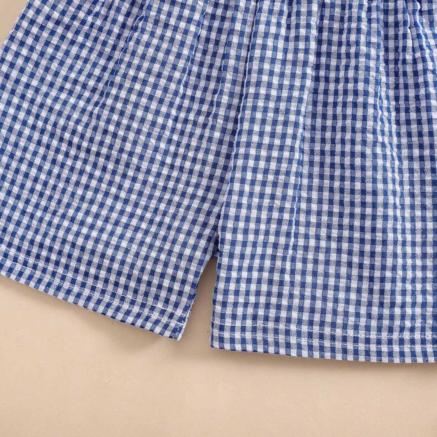 Fun Comfortable Plaid Shorts for Kids