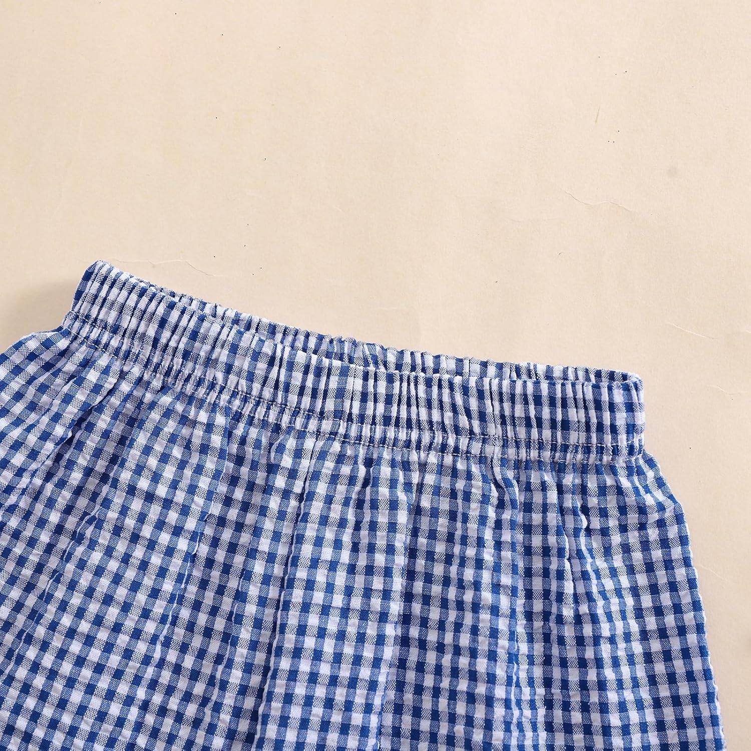 Fun Comfortable Plaid Shorts for Kids