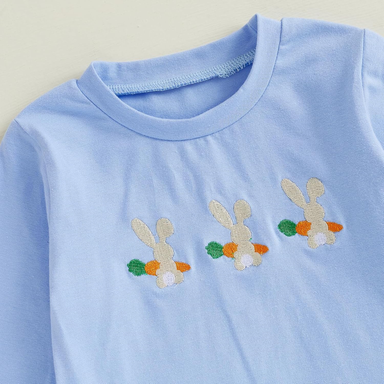 Bunny Carrot Toddler Boy Easter Outfit