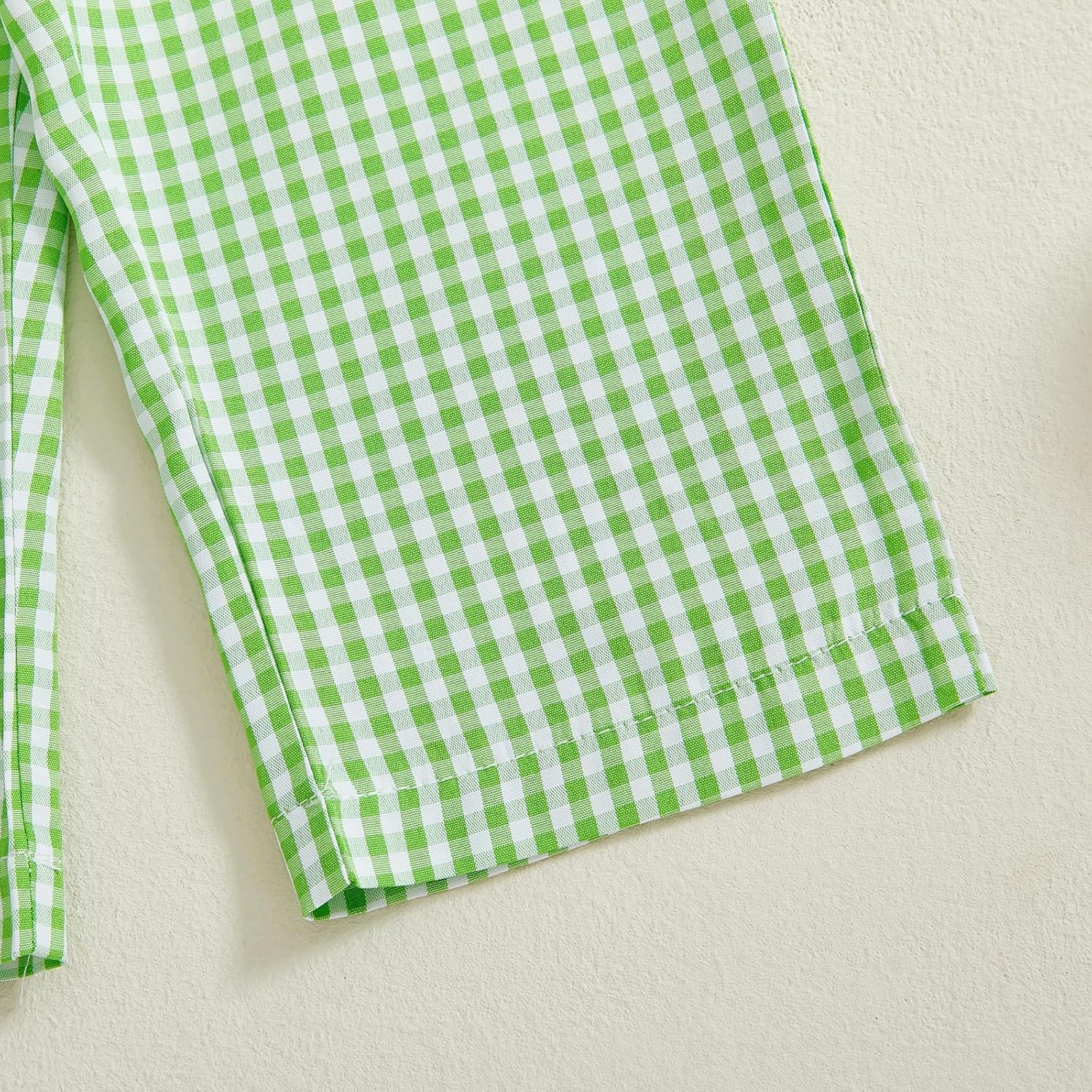 St Patricks Day Toddler Boys Outfit - Clover Embroidered Set