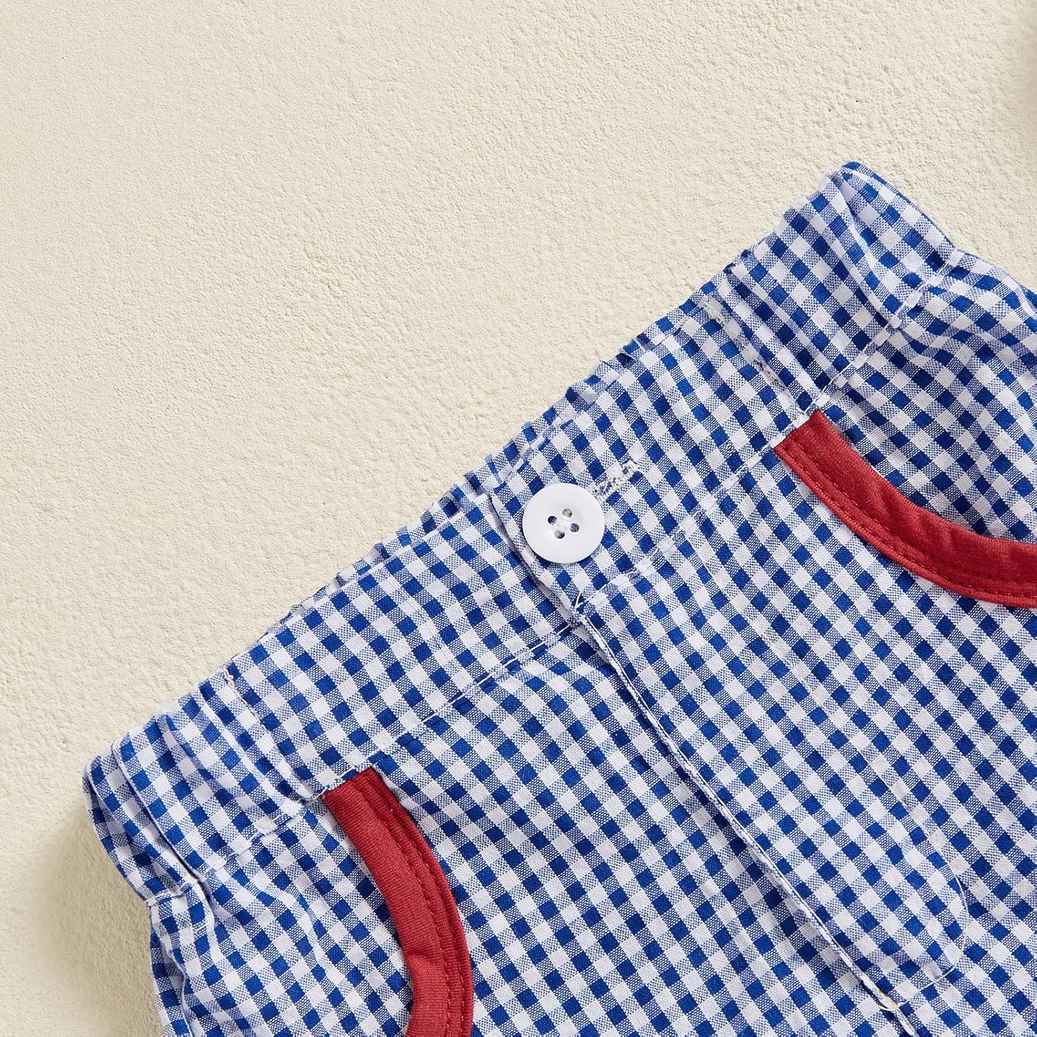 Toddler Baby Plaid Shorts for Boys and Girls